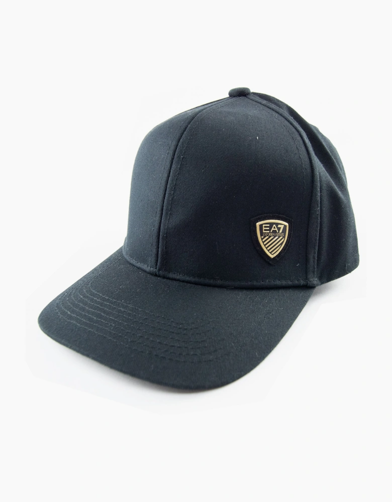 Ea7 Soccer Baseball Cap Black