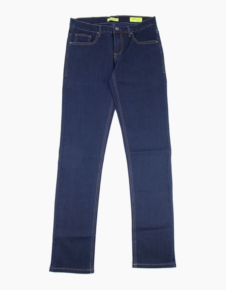 Versace Jeans Slim Fit Stretch Denim Jeans Dark Denim