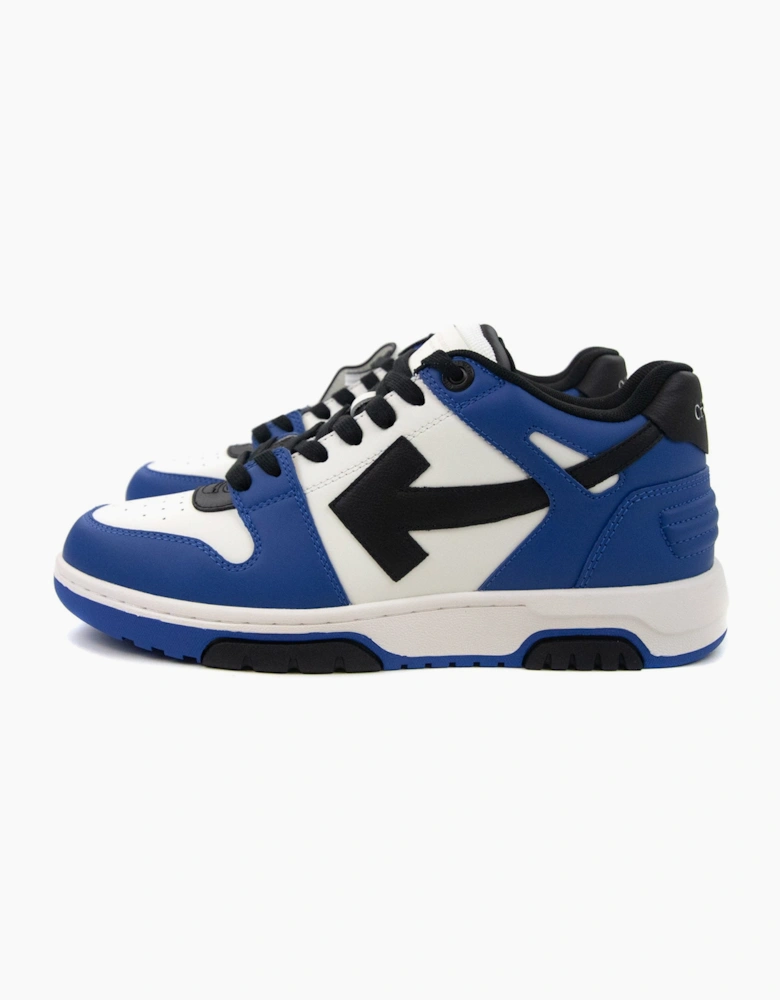 Off White Out Of Office Calf Leather Sneaker Blue/black