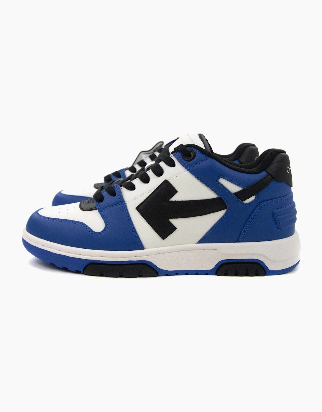 Off White Out Of Office Calf Leather Sneaker Blue/black