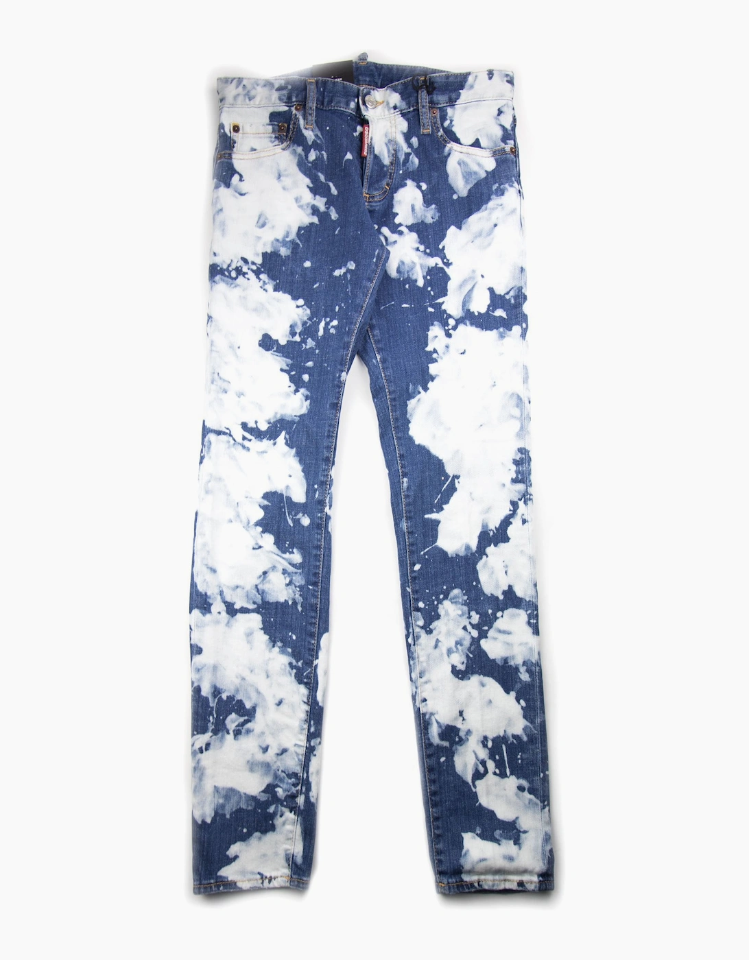 Dsquared2 Cloud Bleached Slim Jean Denim