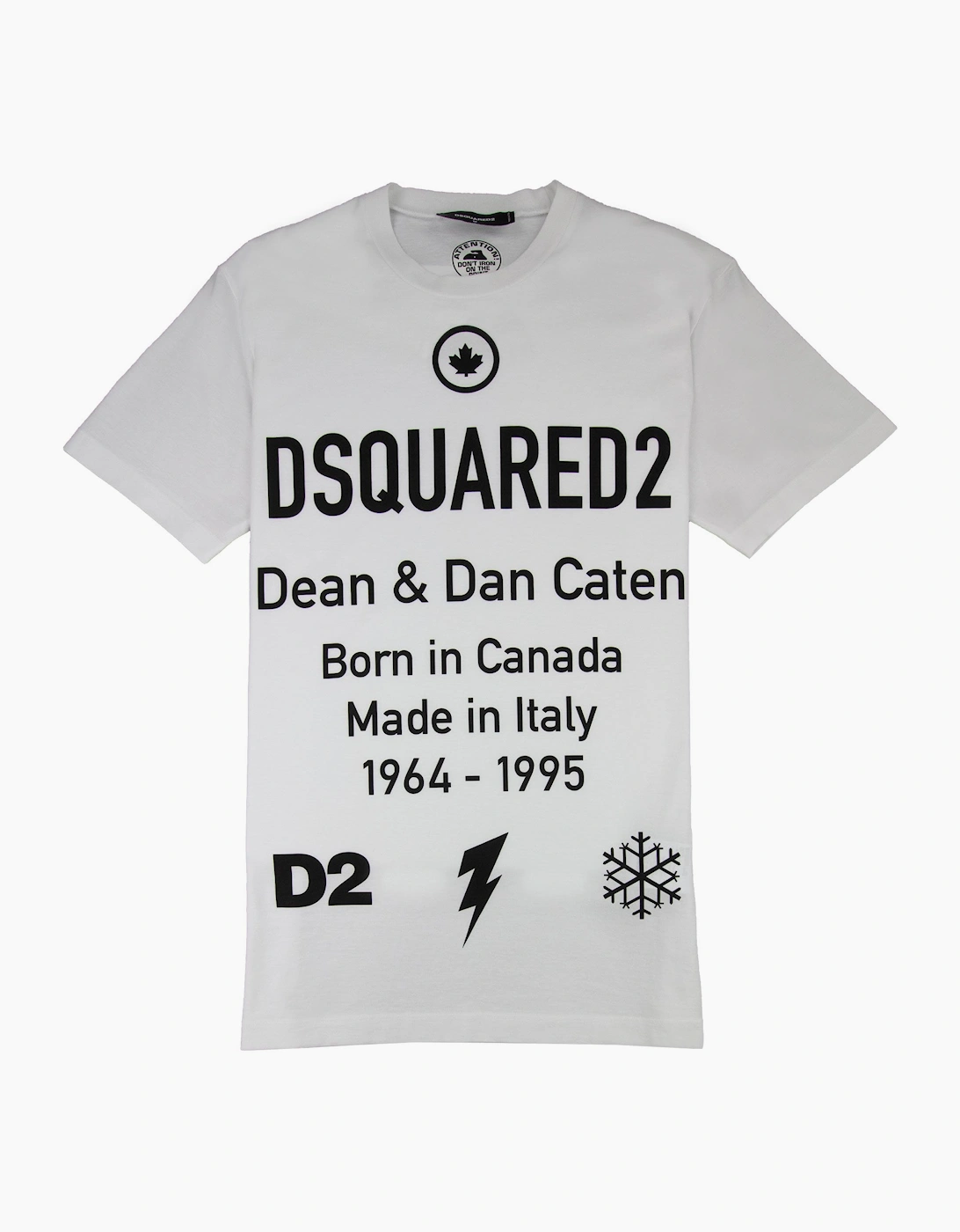 Dsquared2 Dean & Dan Symbol T-shirt White