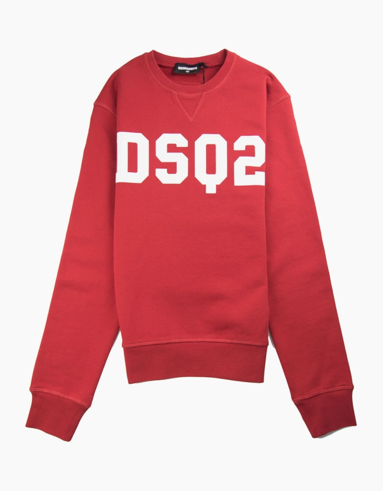 Dsquared2 Kids DSQ2 Sweatshirt Red