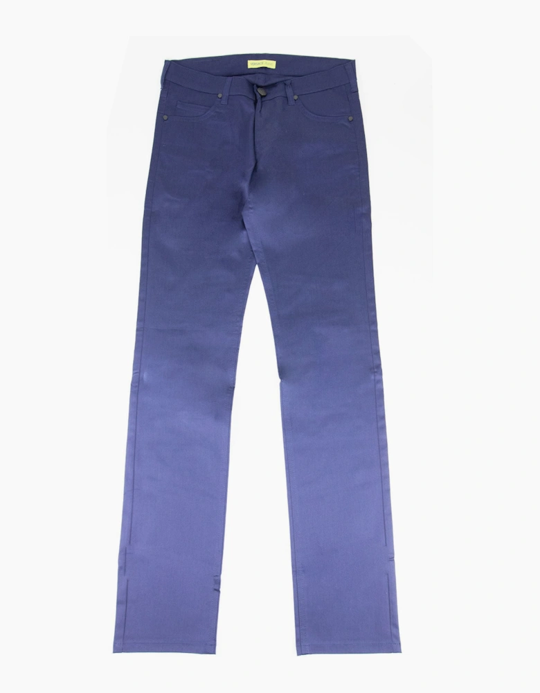 Versace Jeans Tiger Pocket Slim Cotton Jean Blue
