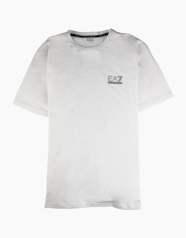 Ea7 Tee Train Evolution Short Sleeve Tshirt White