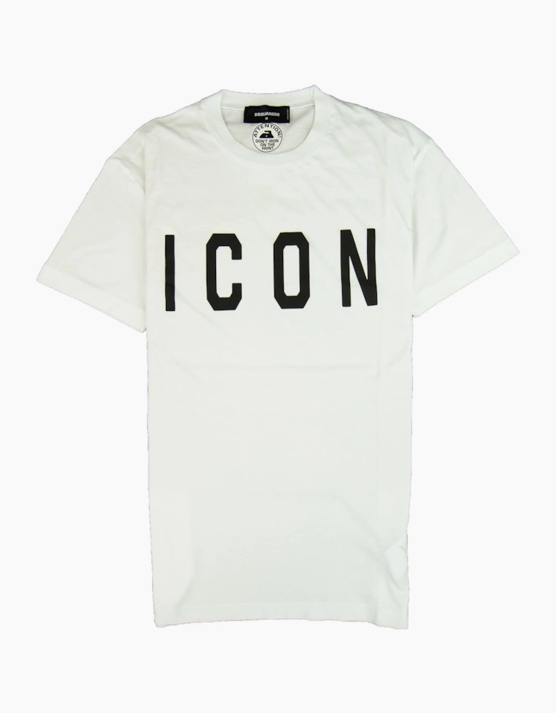 Dsquared2 Icon Print T-shirt White 0100