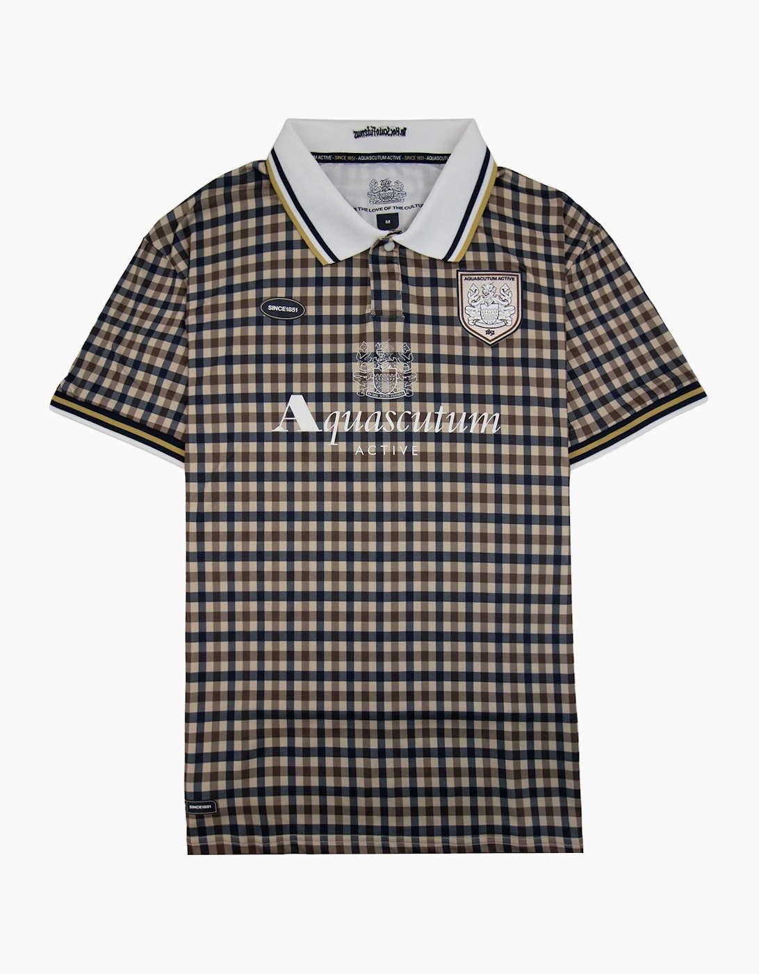 Aquascutum Since 1851 Soccer Polo Club Check 28