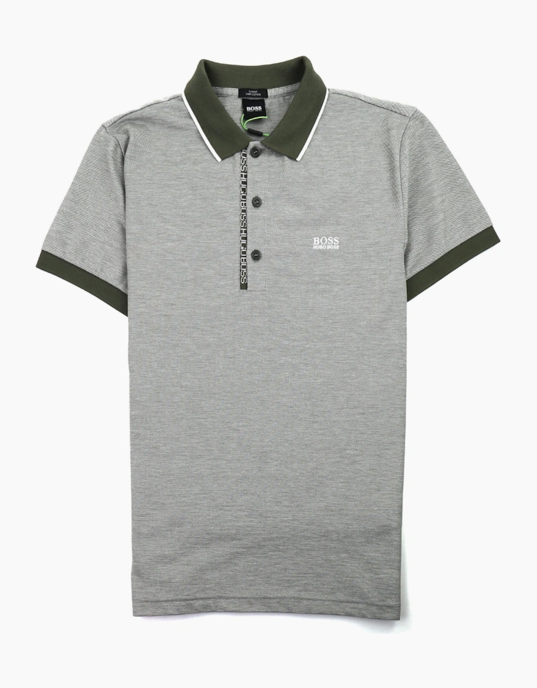Hugo Boss Paule 4 Short Sleeve Polo Shirt Green