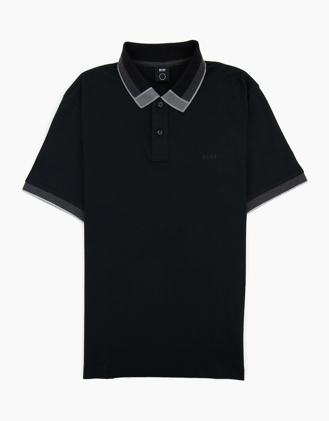 Hugo Boss Parlay 139 Colour Blocked Collar Black 001