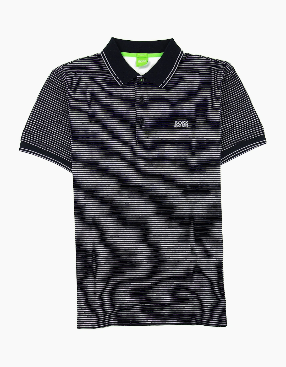 Hugo Boss Paddy 2 Stripe Polo Black