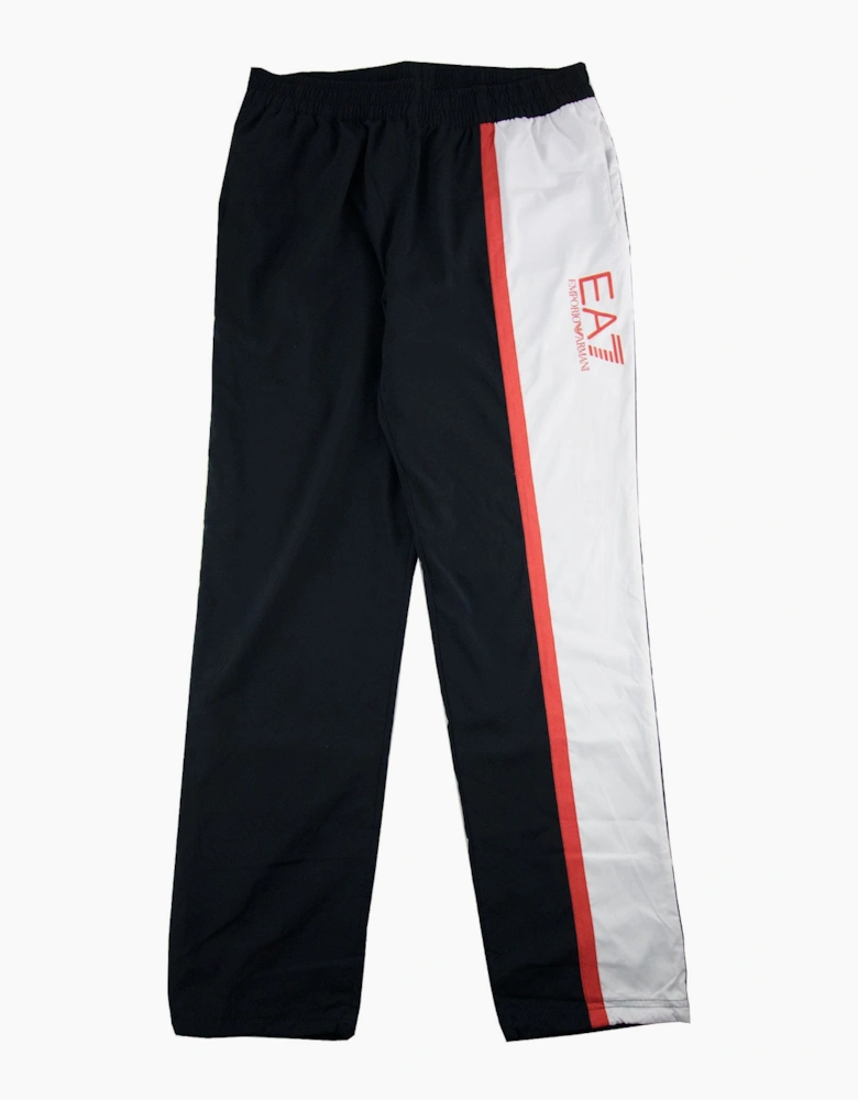 Ea7 Train Colour Block Tracksuit Buttoms Black/white