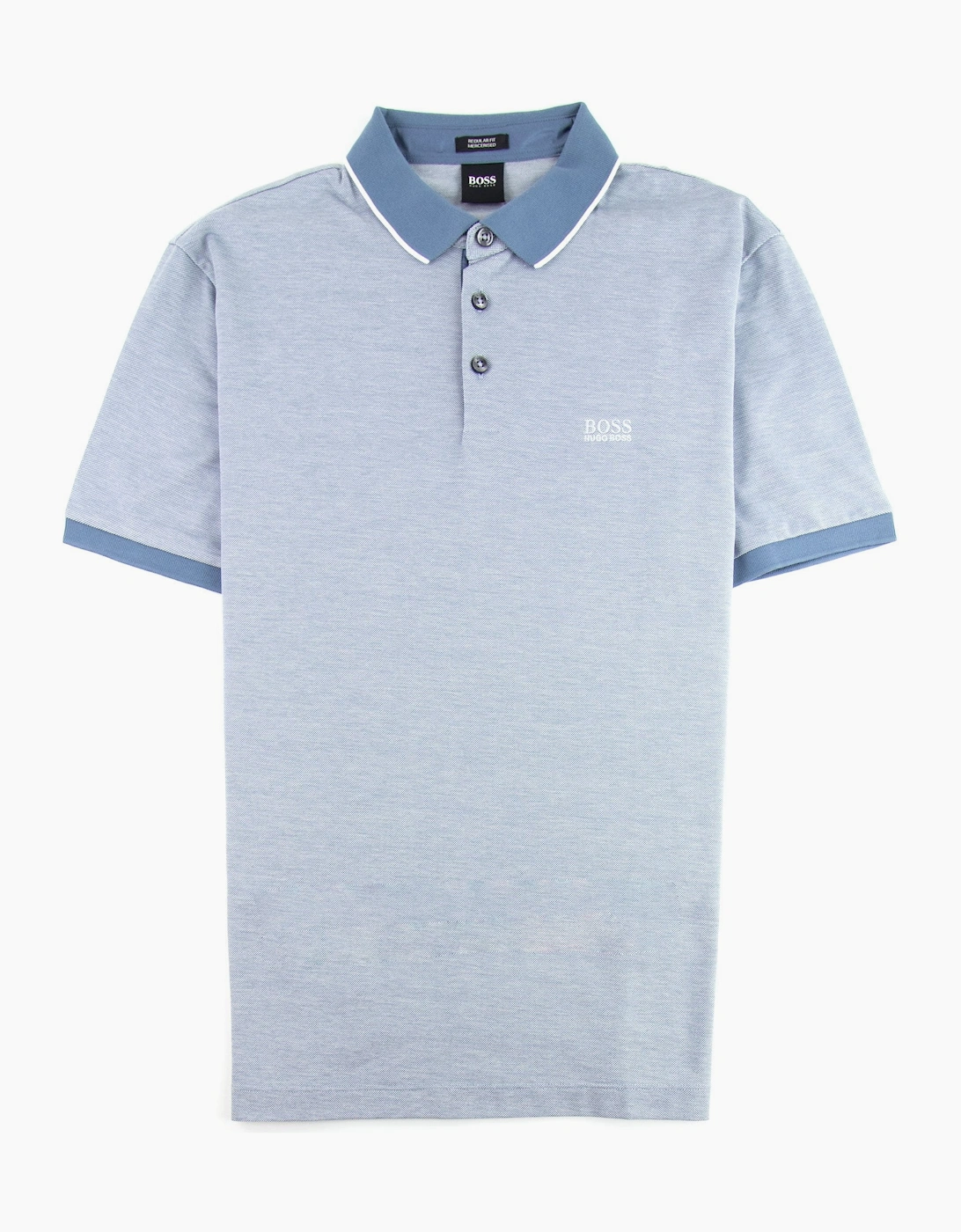 Hugo Boss Short Sleeve Prout Polo Blue 465