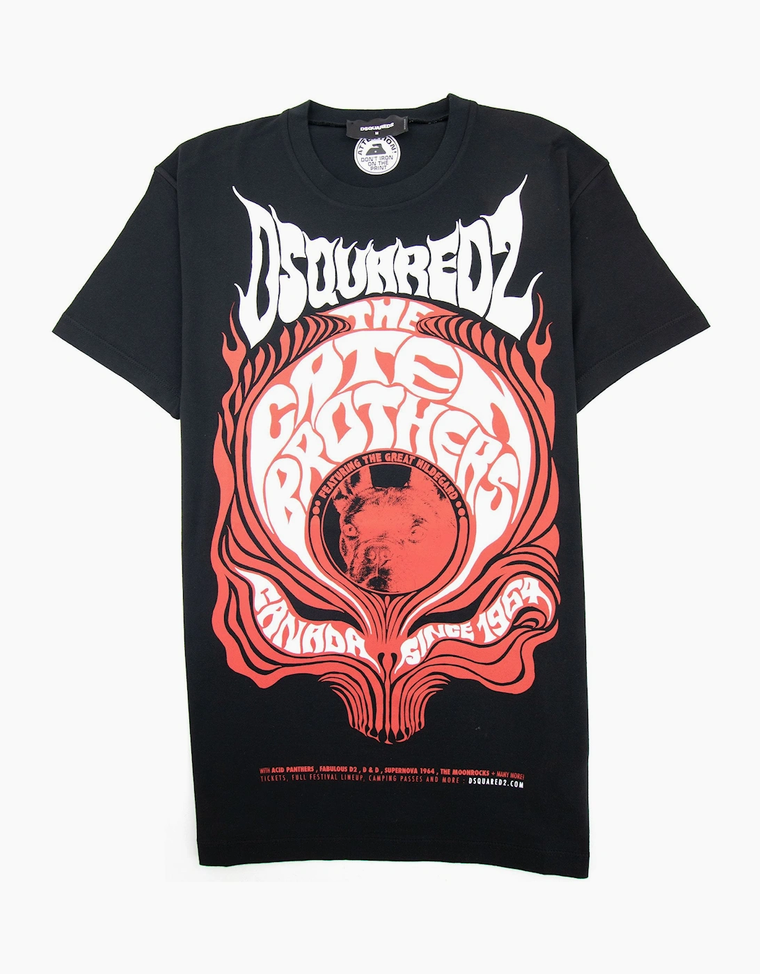 Dsquared2 Great Hildegard Tshirt Black, 3 of 2