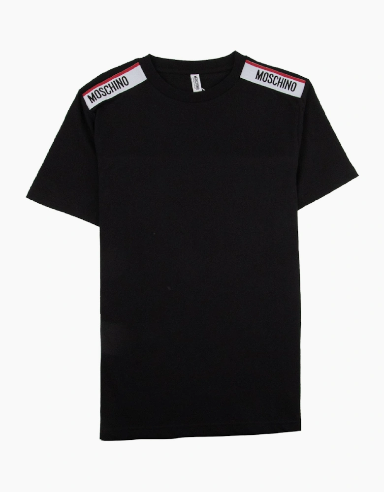 Moschino Underwear Tape Logo T-shirt Black