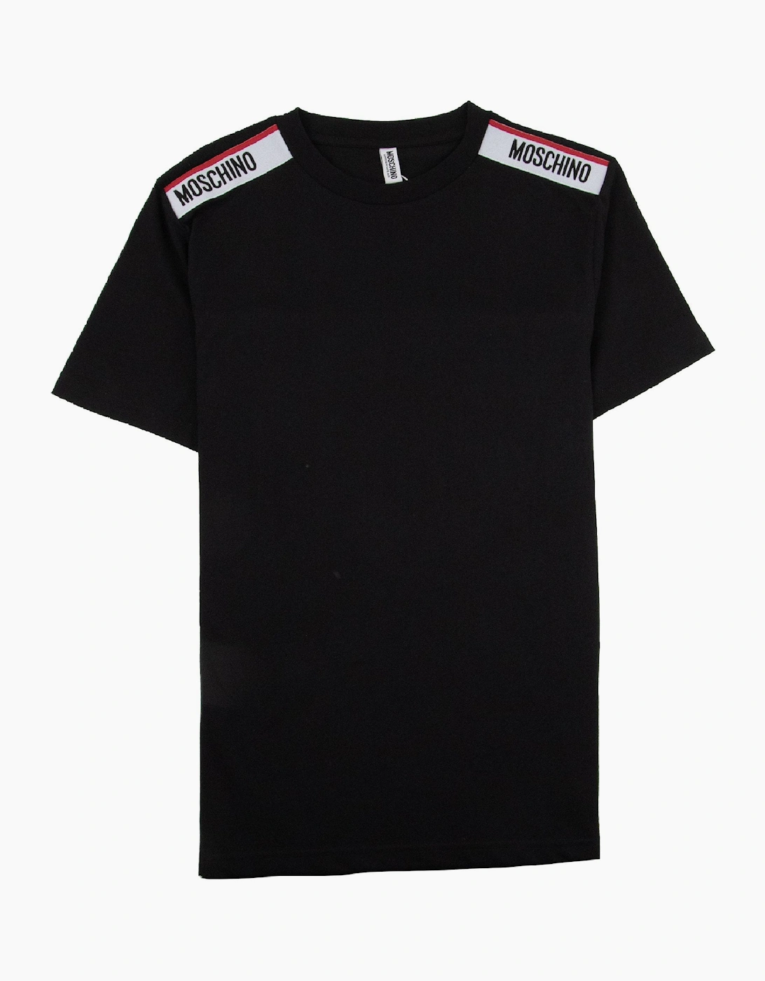 Moschino Underwear Tape Logo T-shirt Black
