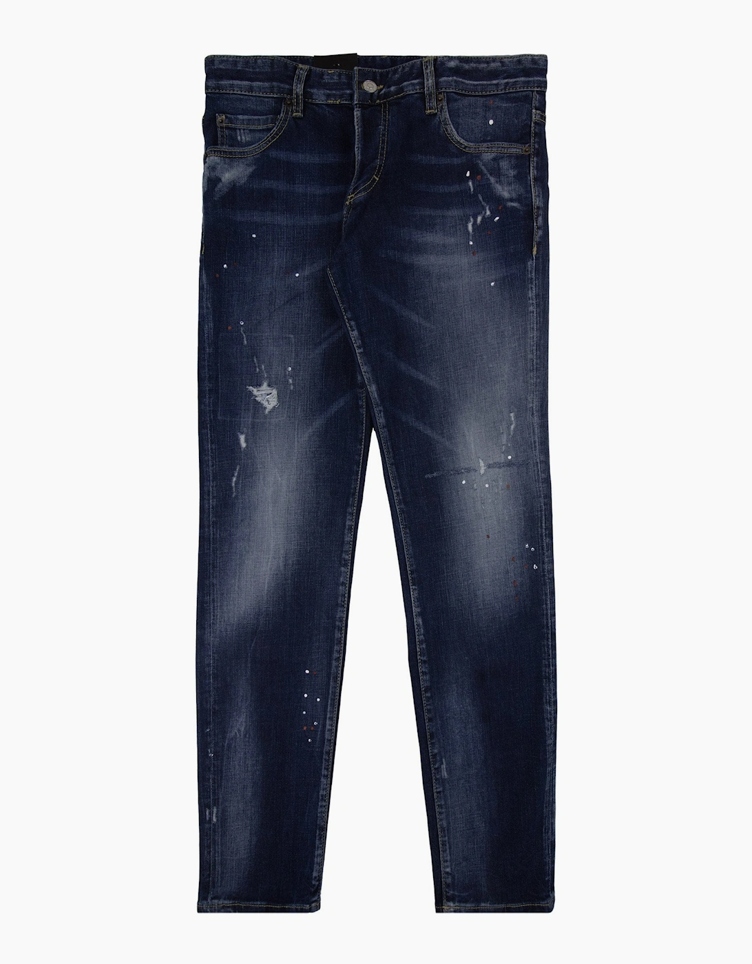 Dsquared2 Multi Paint Slim Jean Denim 470