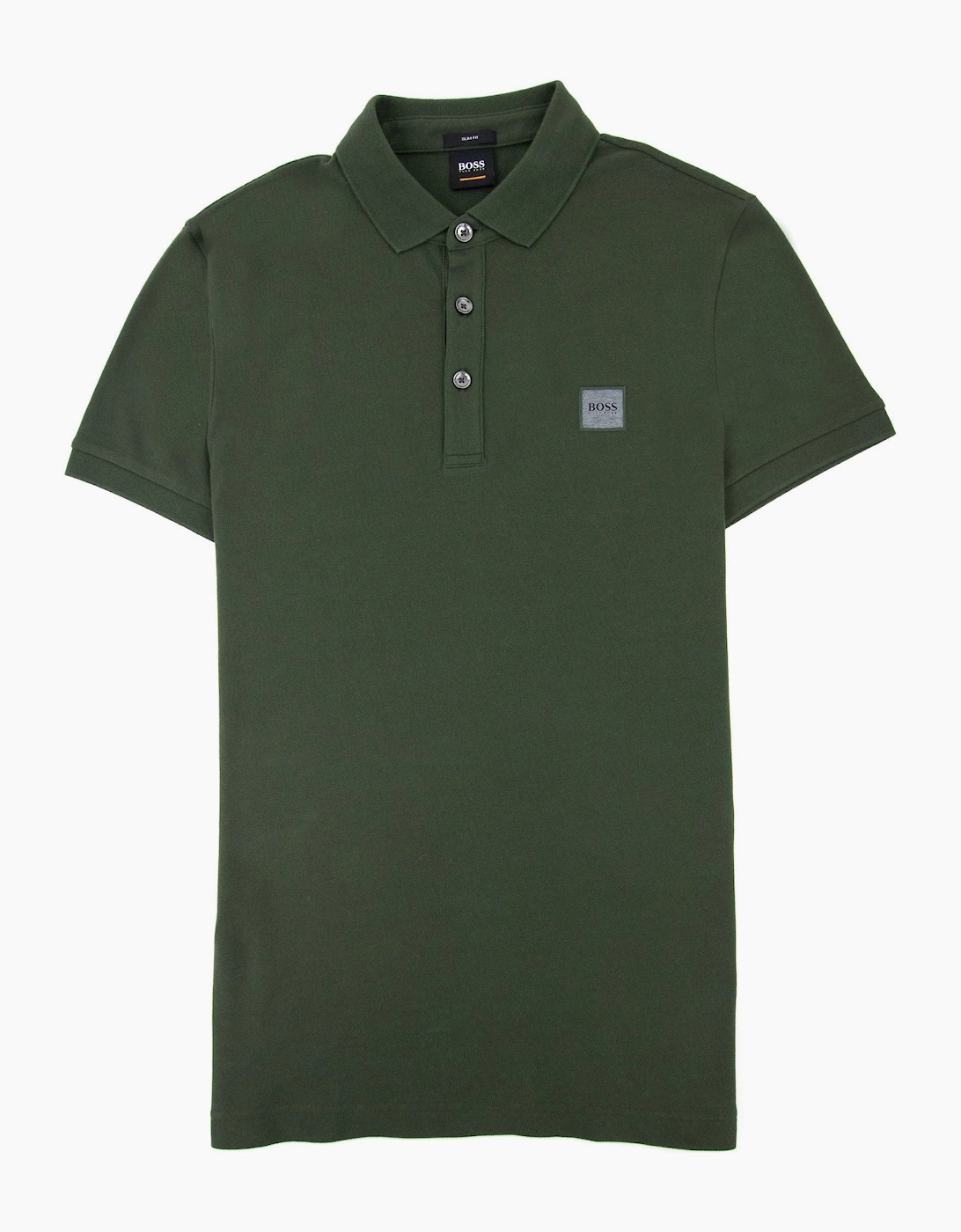 Hugo Boss Passenger Slim Fit Patch Polo Khaki, 5 of 4