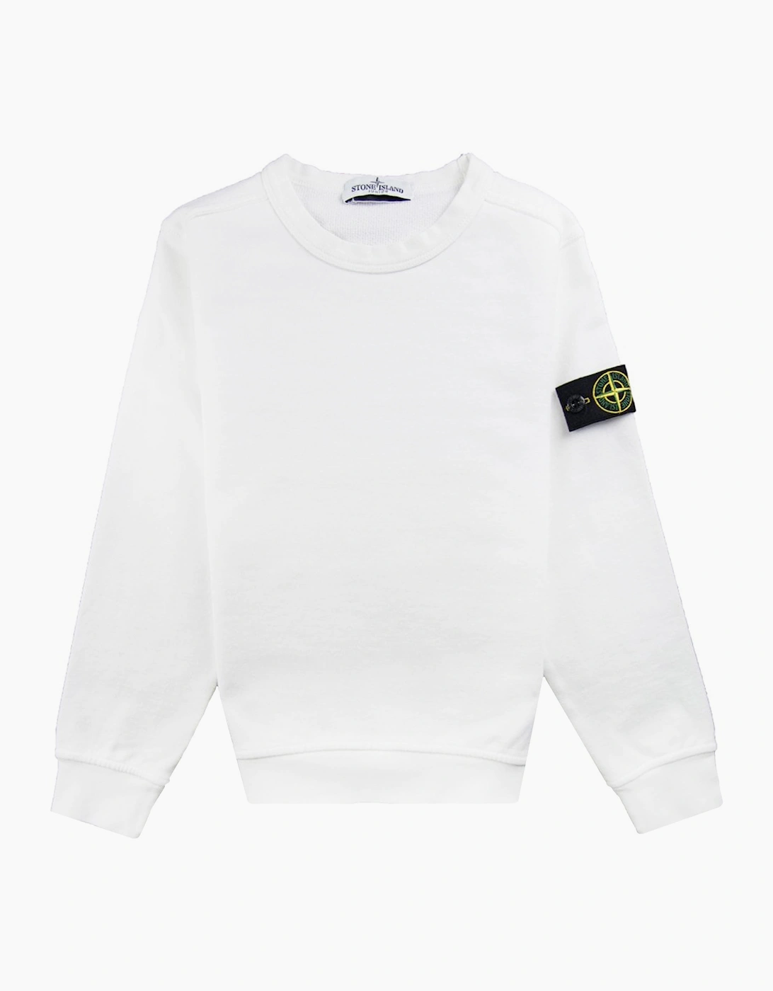 Stone Island Junior 61040 Sweatshirt White, 3 of 2