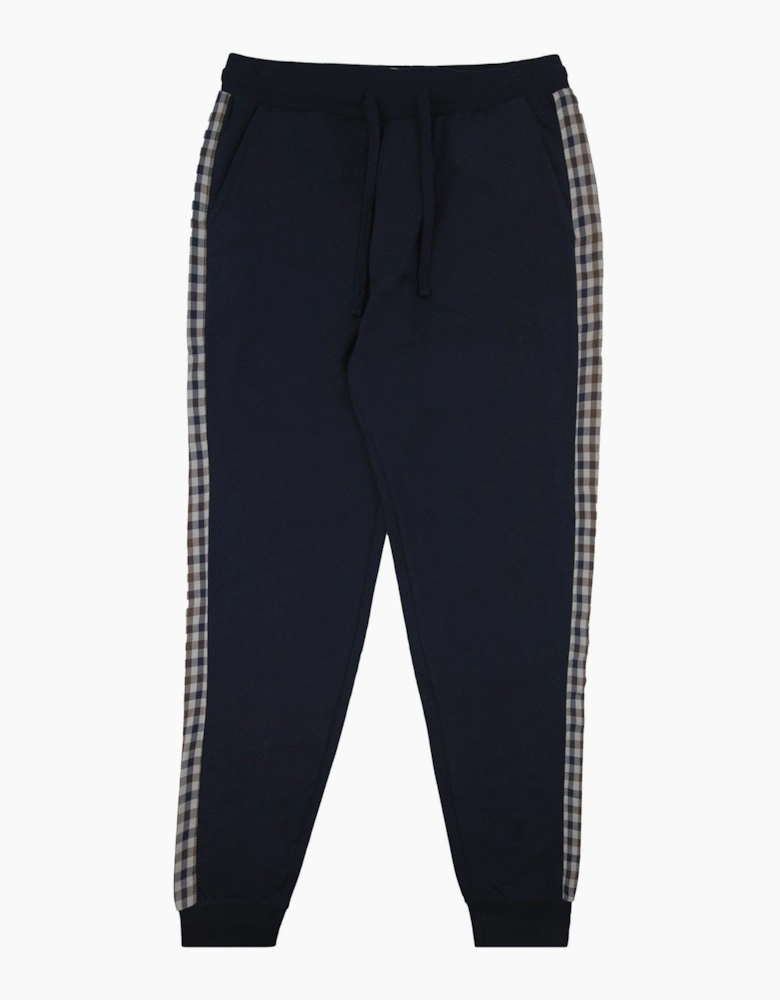 Aquascutum Club Check Track Pants Navy 11