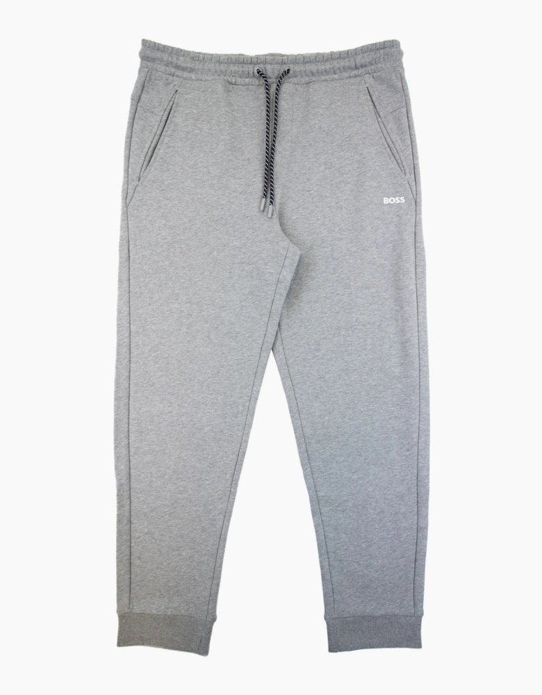 Hugo Boss Hadiko Embroidered Contrast Logo Track Pants Grey 059