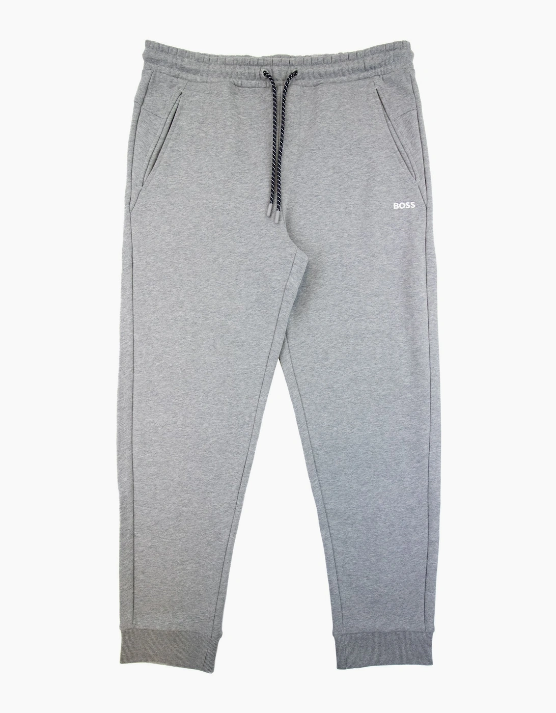 Hugo Boss Hadiko Embroidered Contrast Logo Track Pants Grey 059, 4 of 3