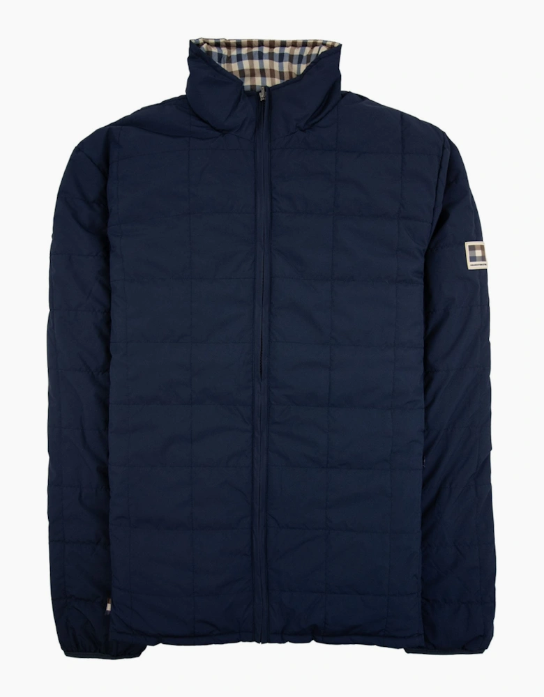 Aquascutum Rlg Active Reversible Jacket Navy 11