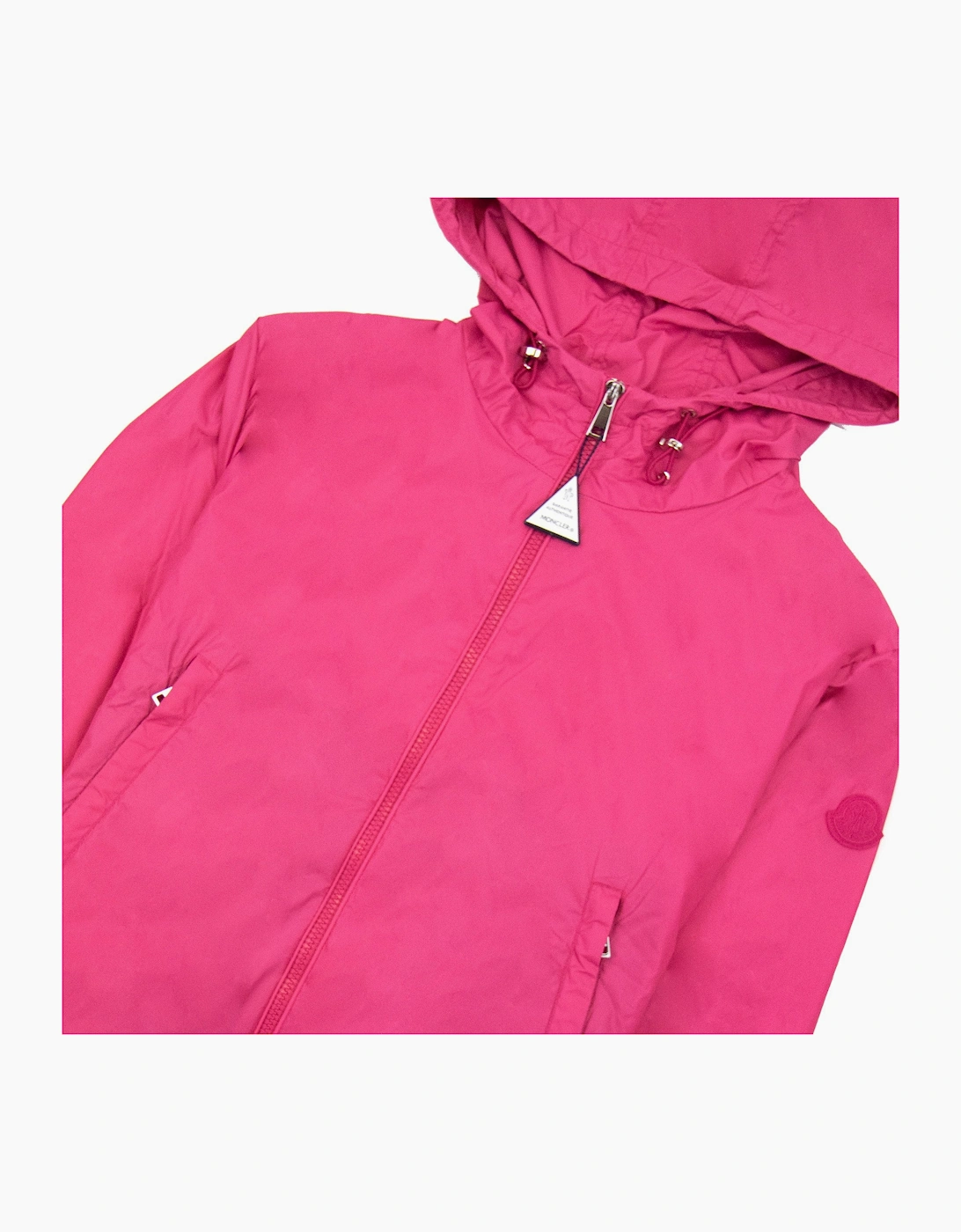 Moncler Women Boissard Rain Jacket Bubblegum Pink 520