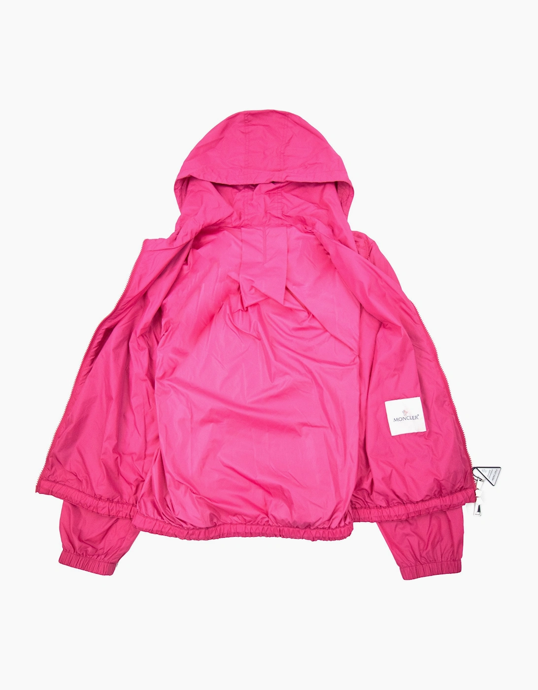 Moncler Women Boissard Rain Jacket Bubblegum Pink 520