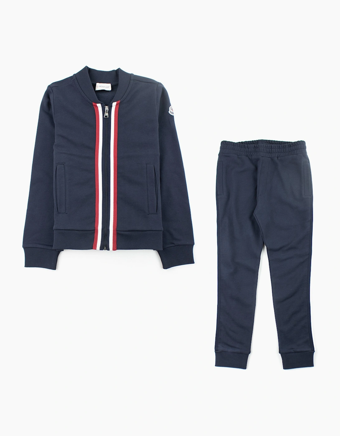 Moncler Junior Full Tracksuit Navy, 4 of 3