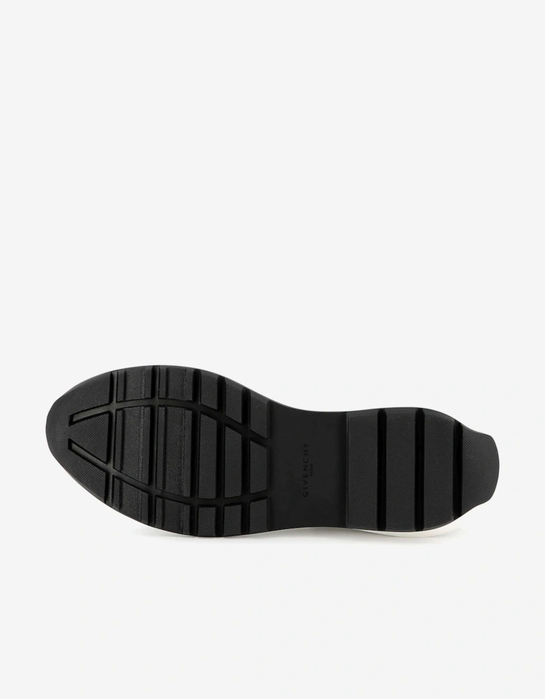 Givenchy Boys Logo Zip Trainers in White