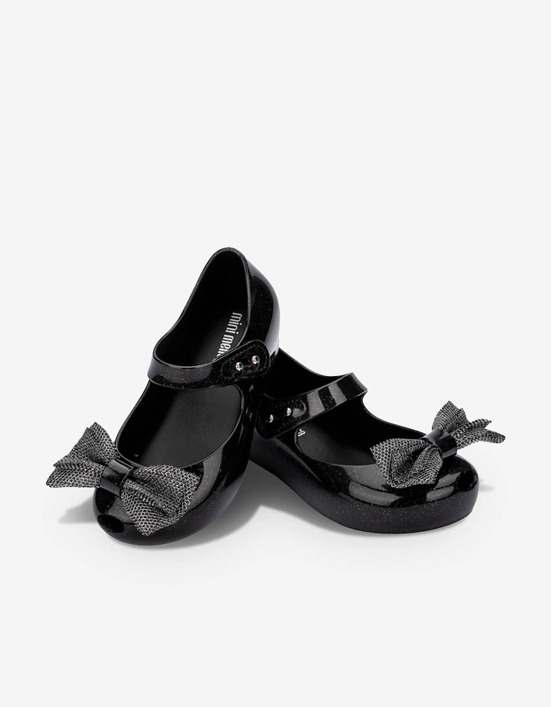 Mini Melissa Girls Ultragirl Sweet XII Shoes in Black