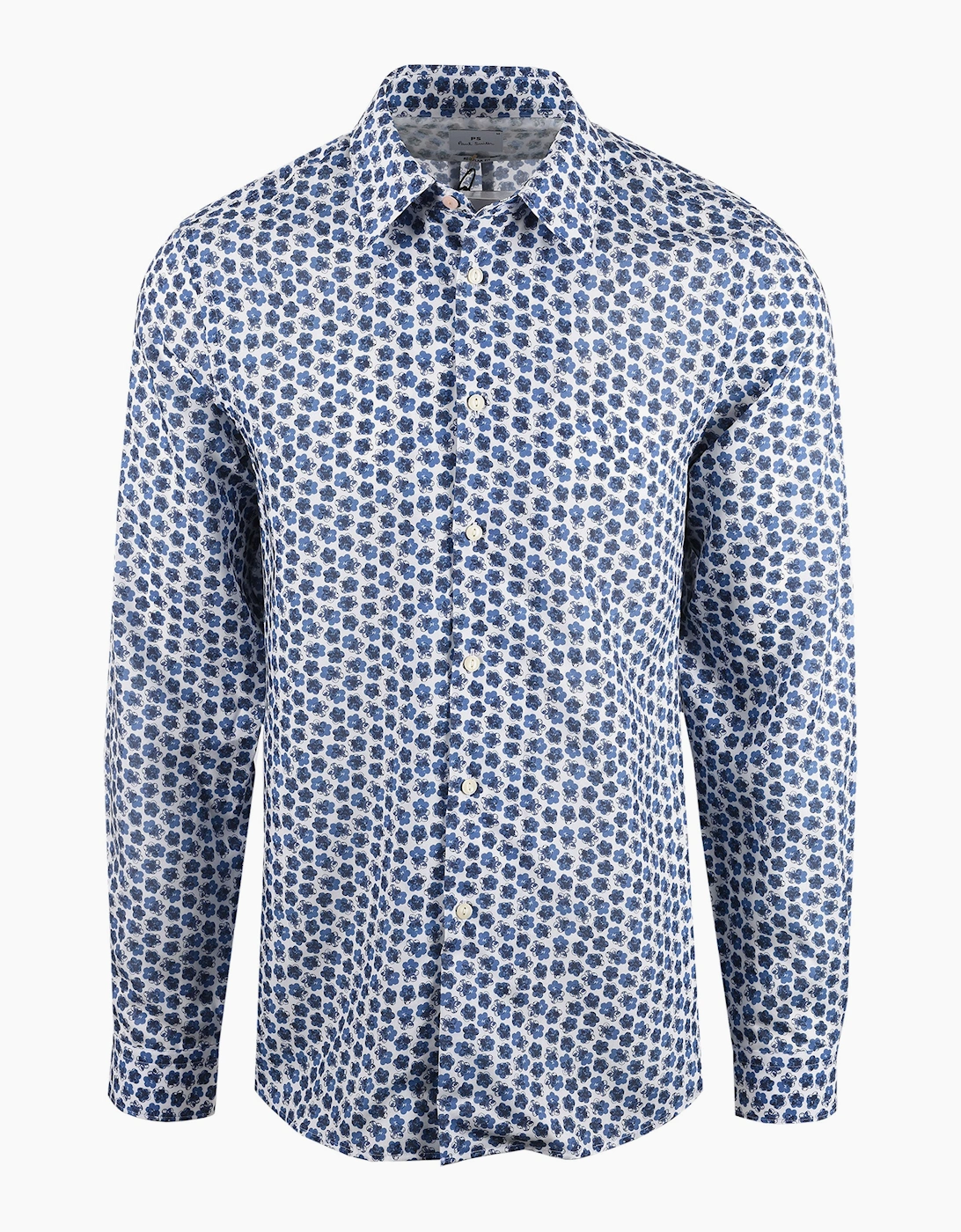 PAUL SMITH LS REG FIT SHIRT BLUE, 4 of 3