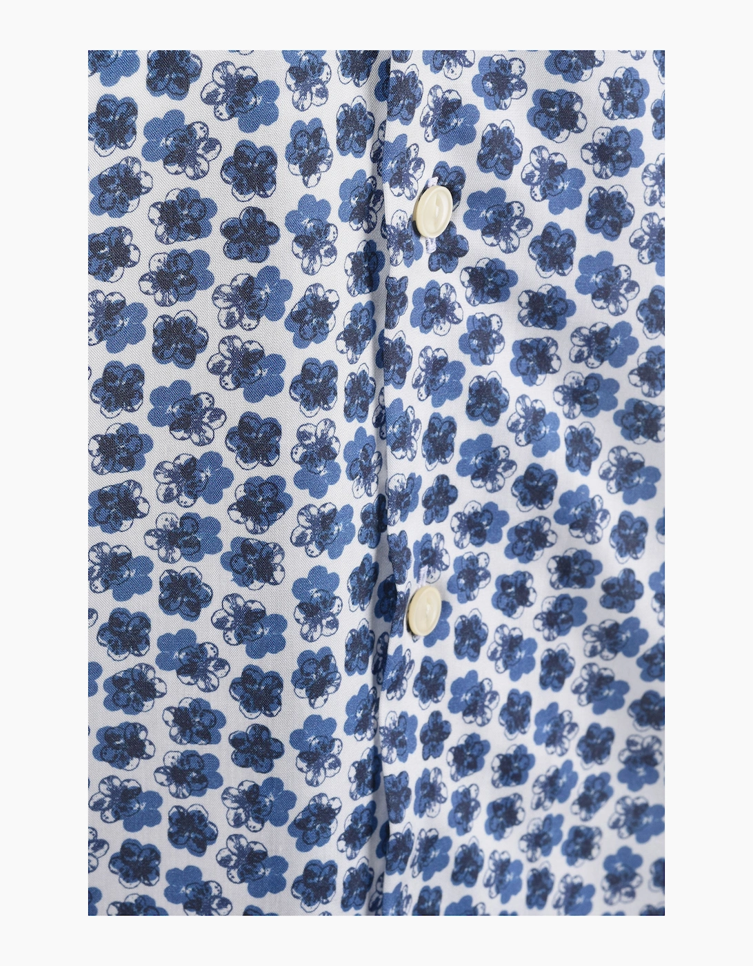 PAUL SMITH LS REG FIT SHIRT BLUE