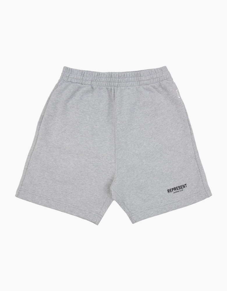 Represent Owners Club Shorts Ash Grey/black