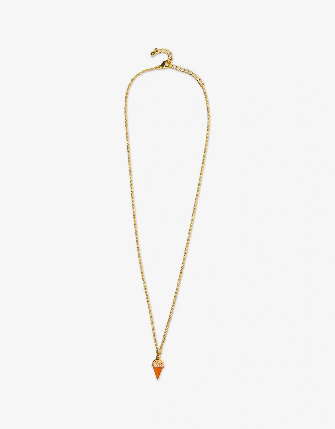 Secret Spoils Girls Ice Cream Necklace in Gold (40cm)