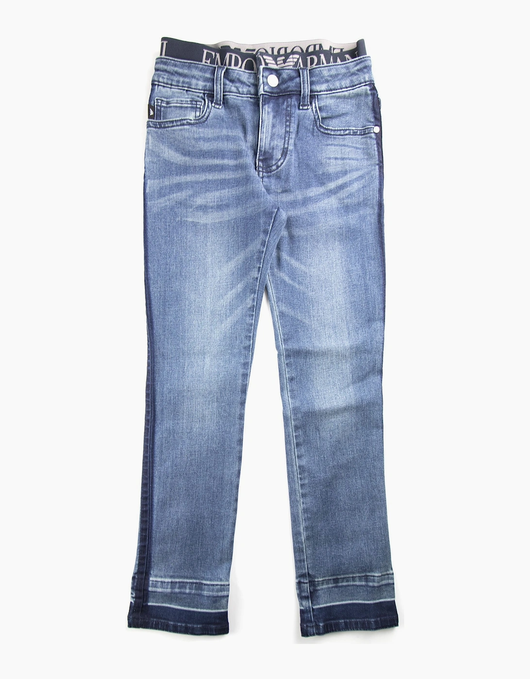Emporio Armani Jnr Waistband Denim Jean, 4 of 3