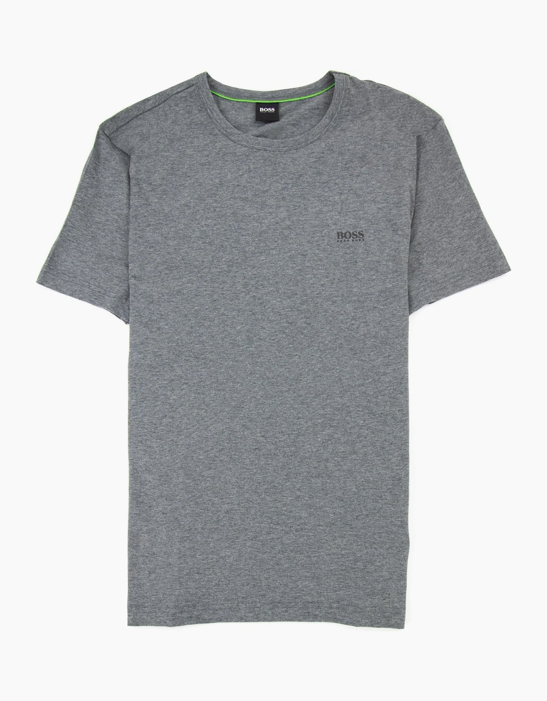Hugo Boss Regular-fit T-shirt With Contrast Logo Grey 037, 7 of 6