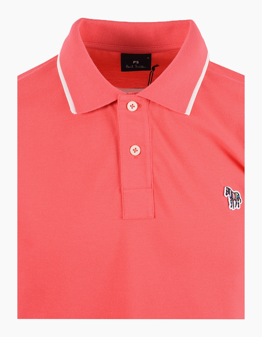 PAUL SMITH REG FIT POLO DARK PINK