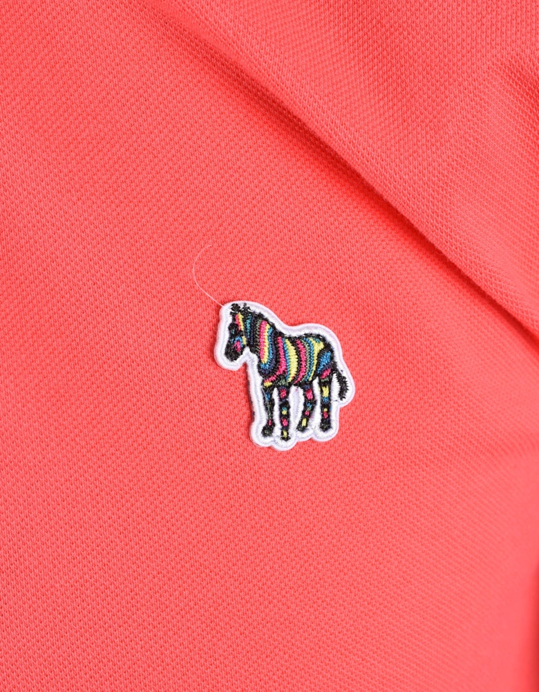 PAUL SMITH REG FIT POLO DARK PINK