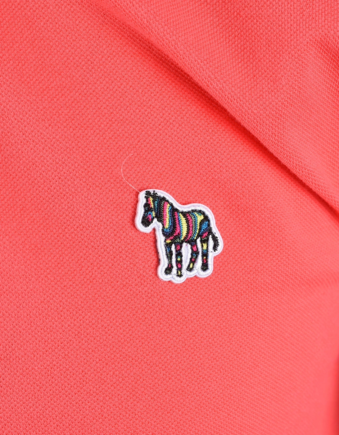 PAUL SMITH REG FIT POLO DARK PINK