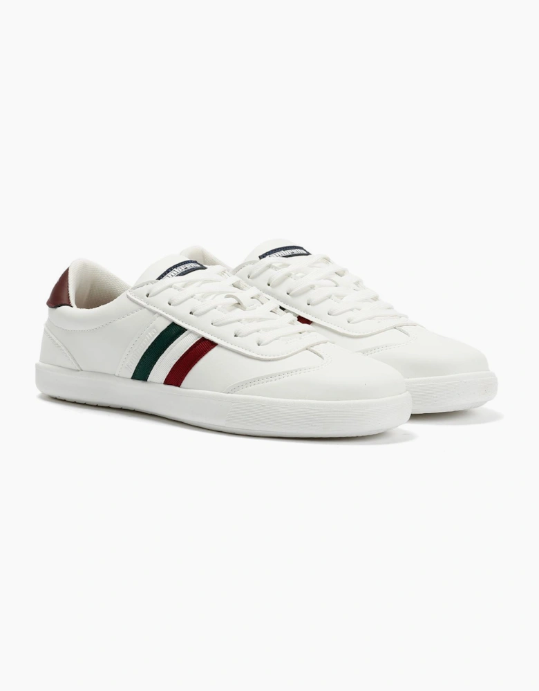 Lambretta Vulkan Men's White Italian Trainers