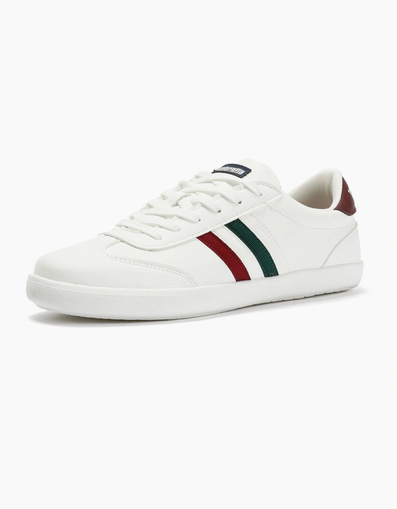 Lambretta Vulkan Men's White Italian Trainers