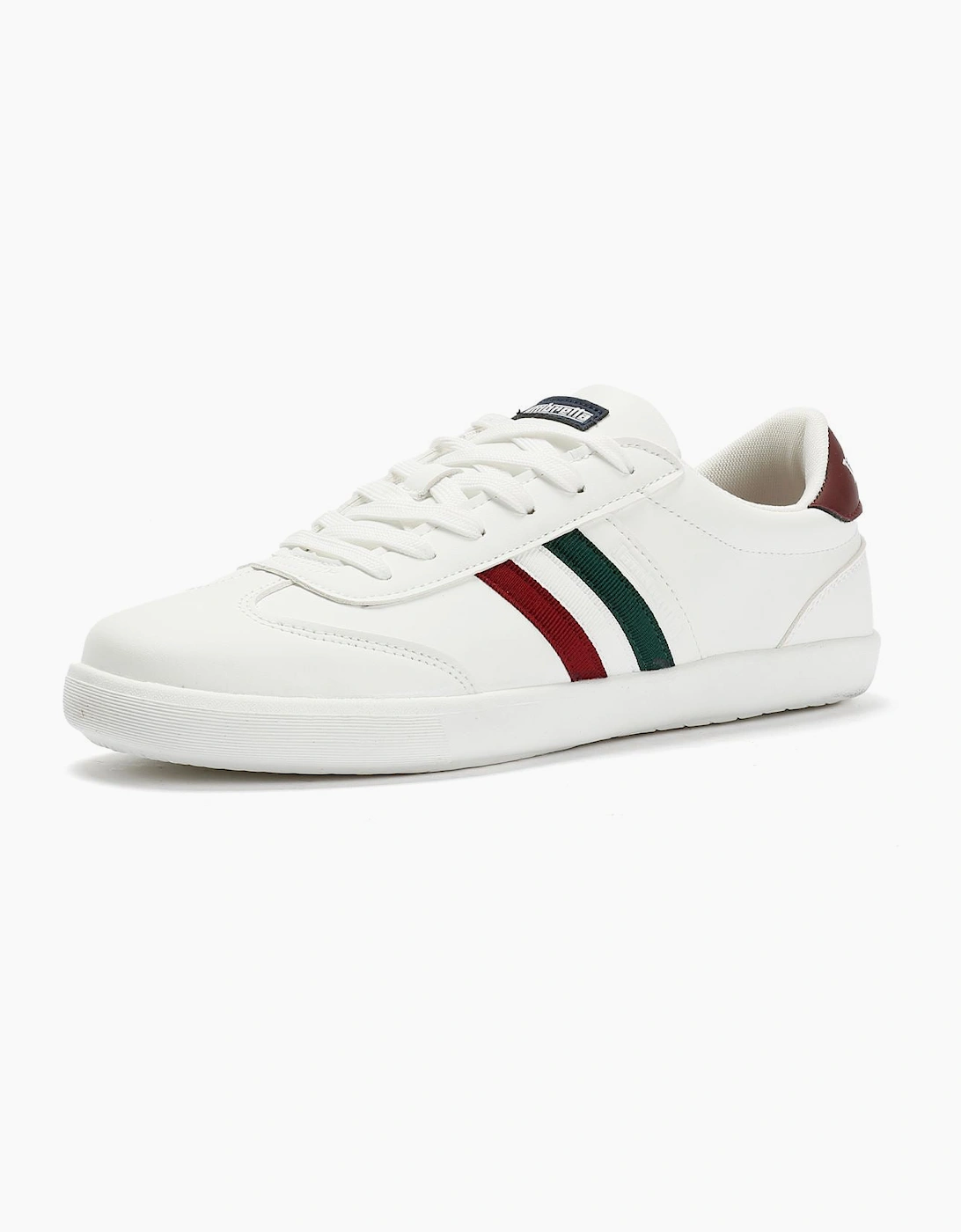 Lambretta Vulkan Men's White Italian Trainers