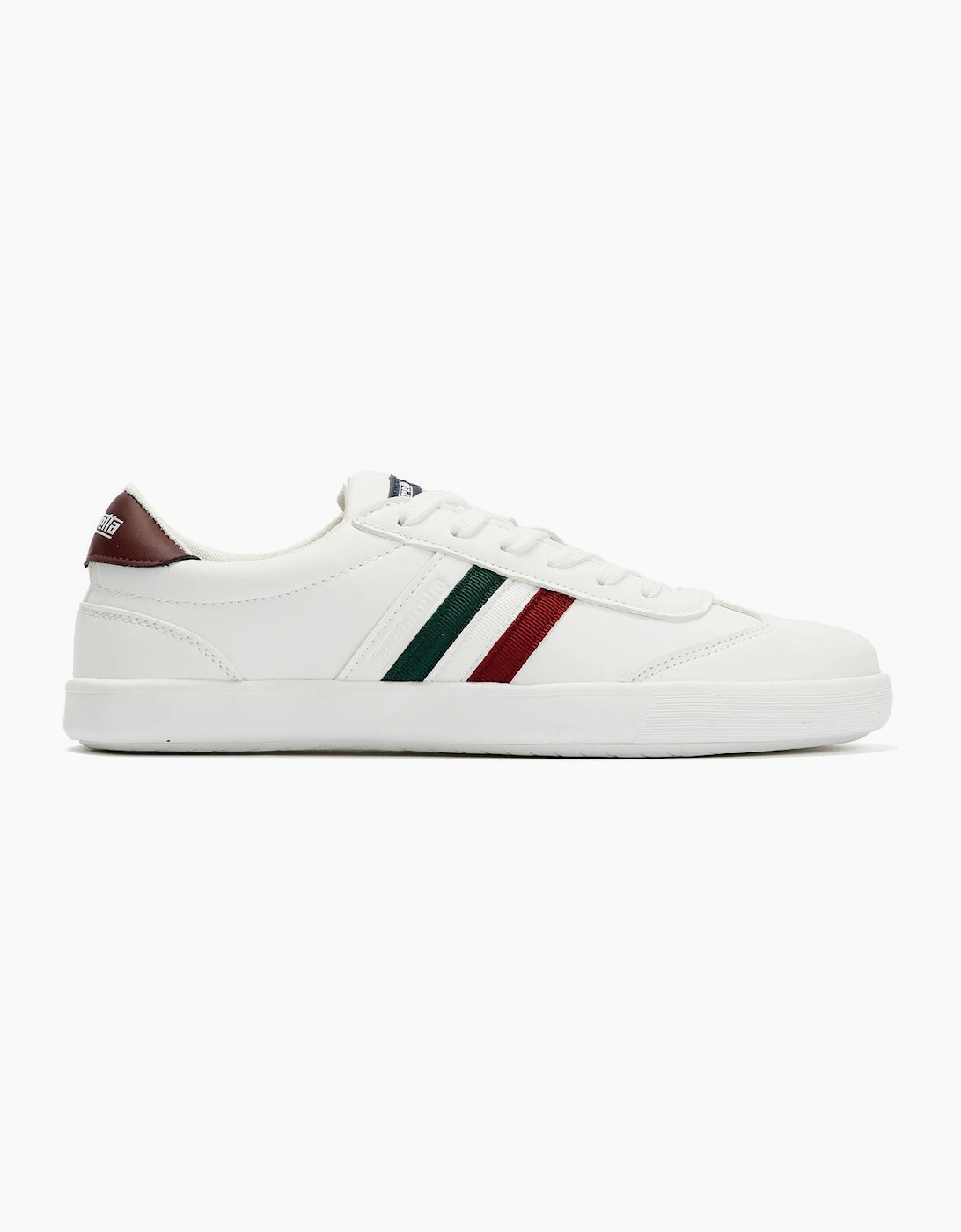 Lambretta Vulkan Men's White Italian Trainers