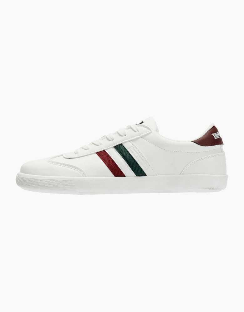Lambretta Vulkan Men's White Italian Trainers