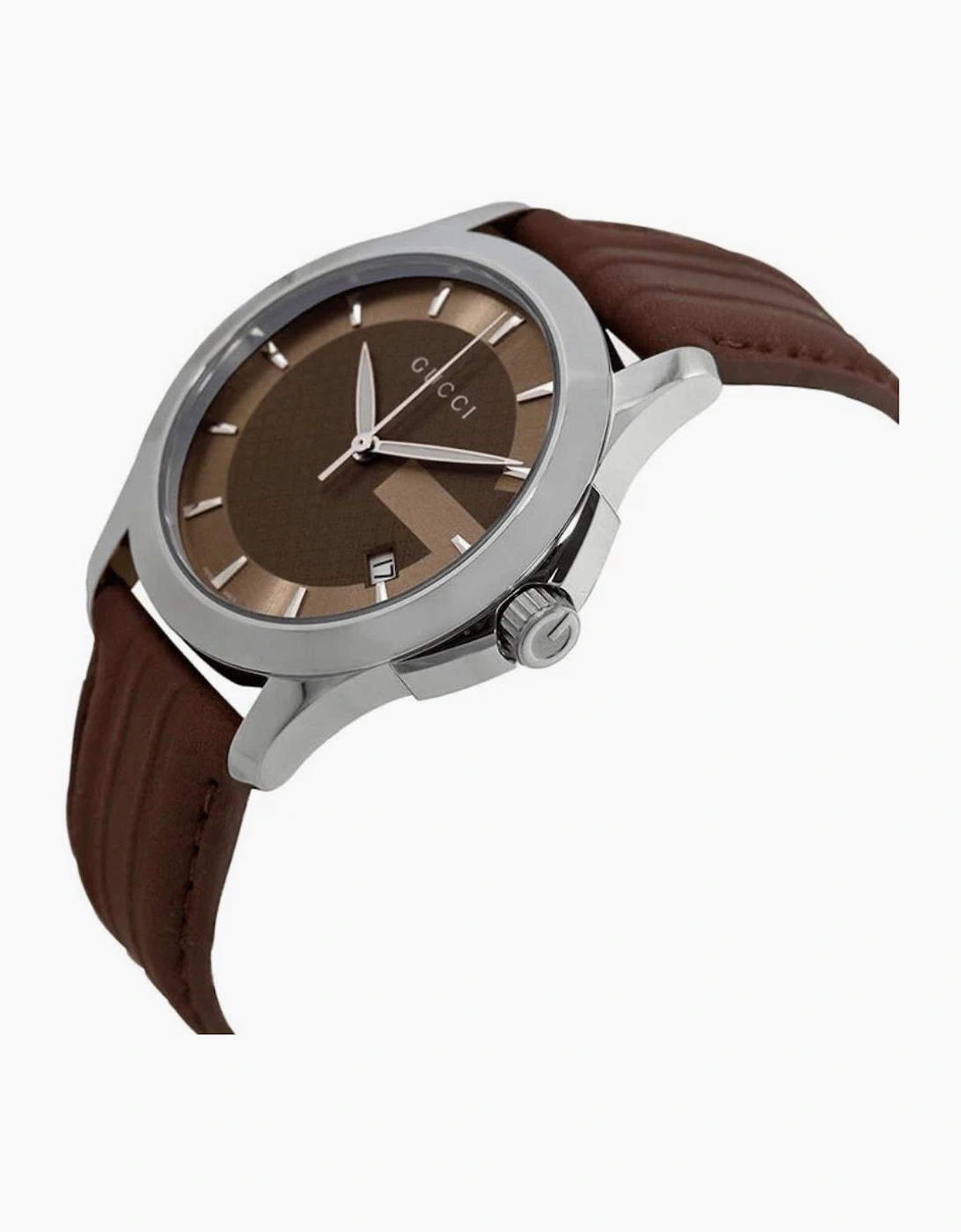 Gucci YA126403 G-Timeless Brown Dial Men's Watch