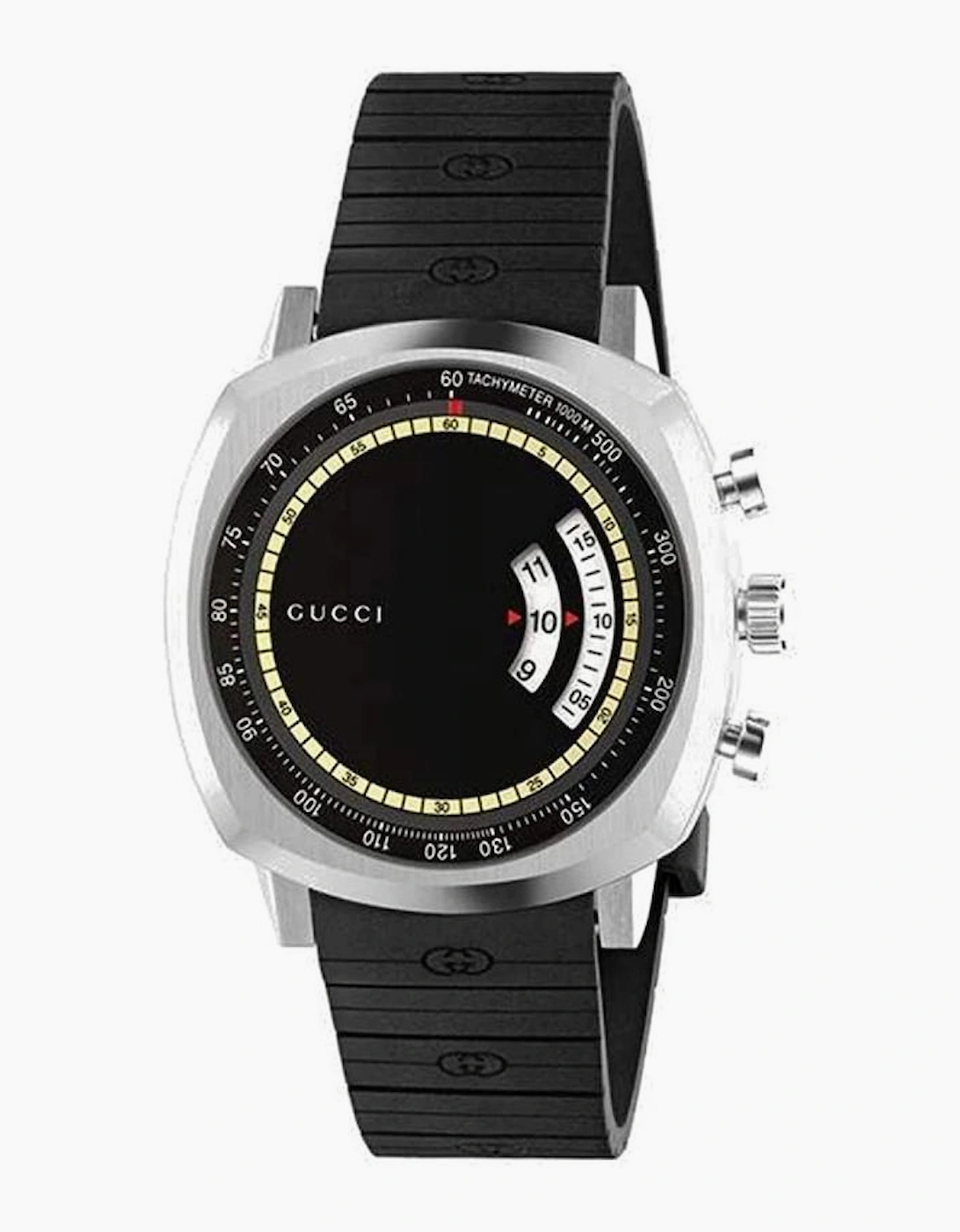 Gucci YA157301 Grip Black Dial Men's Watch