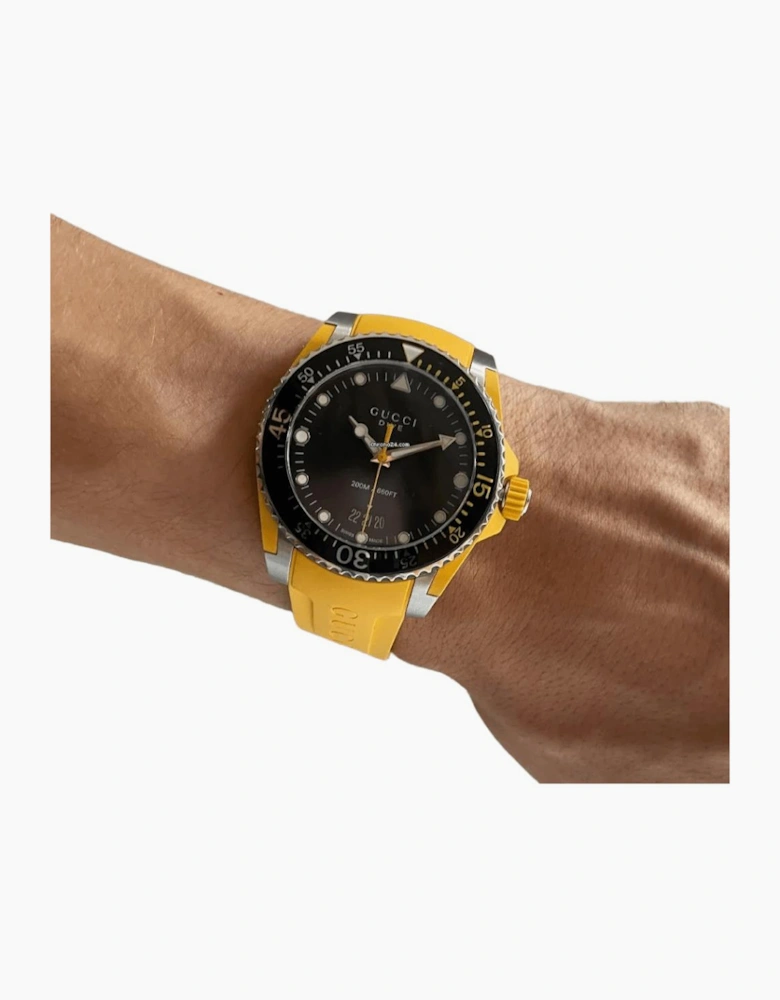 Gucci YA136319 Dive Black Dial Men's Watch