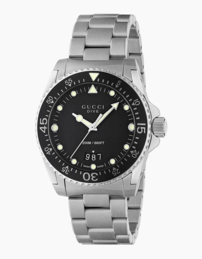 Gucci YA136301B Dive Black Dial Men's Watch