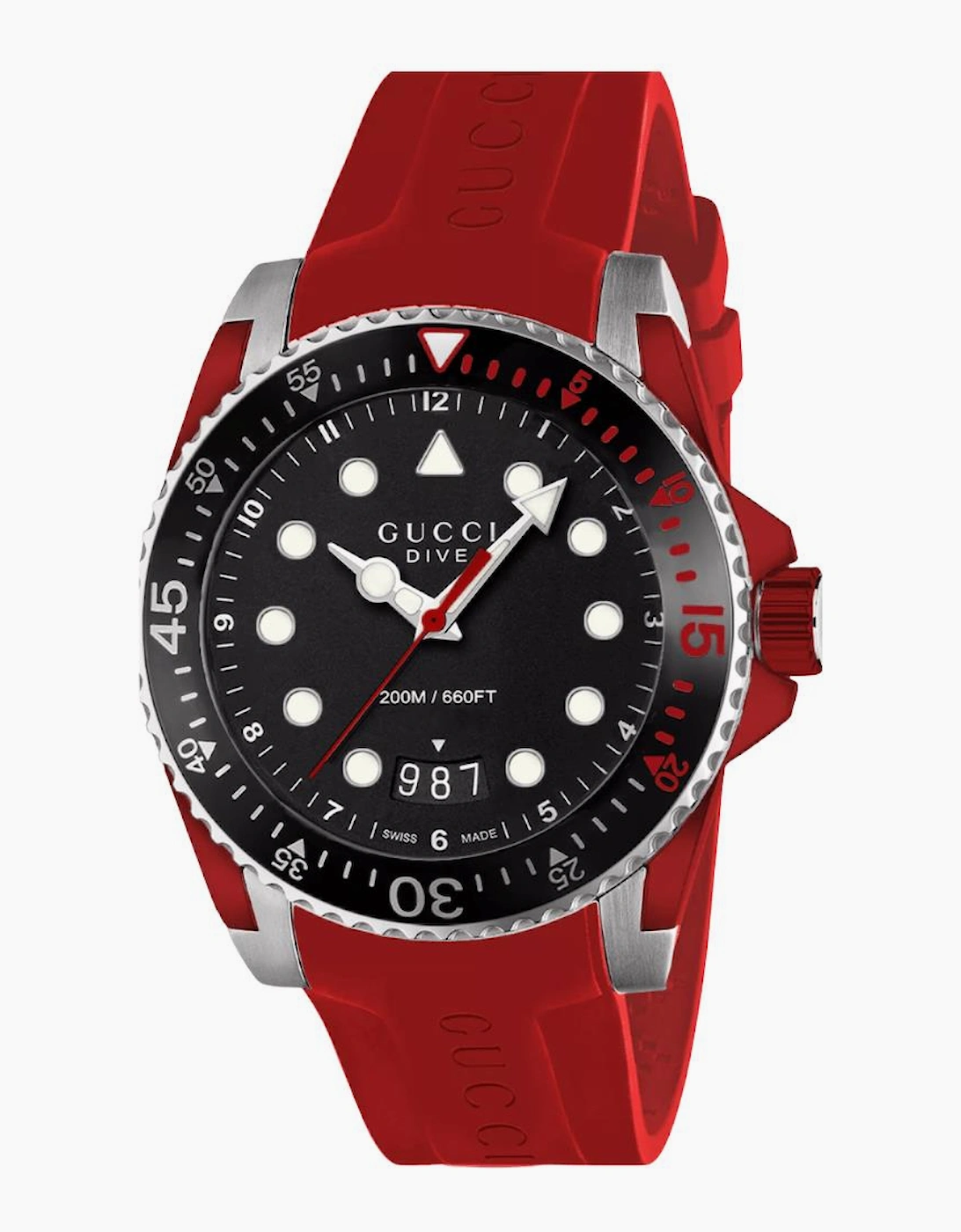 Gucci YA136309 Dive Black Dial Men's Watch